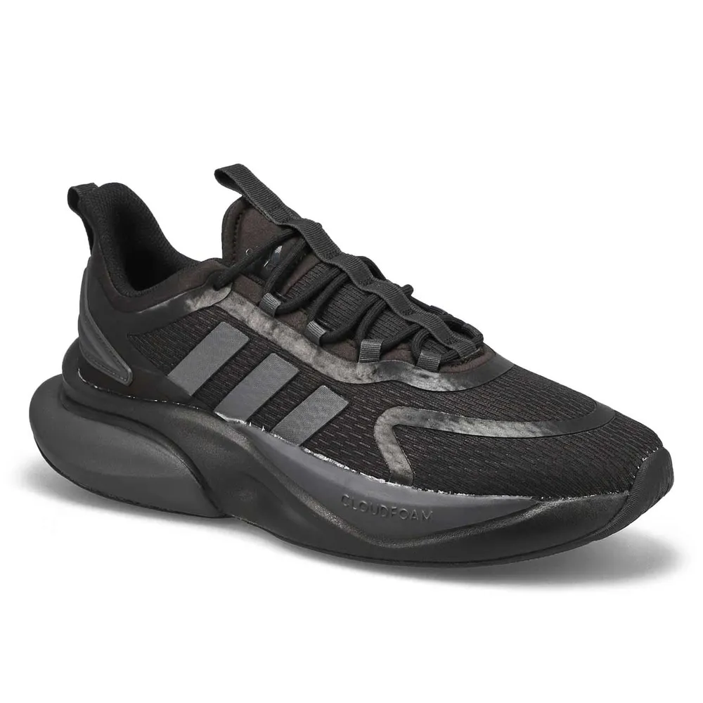 Adidas Mens AlphaBounce Sneaker Black Kingsway Mall