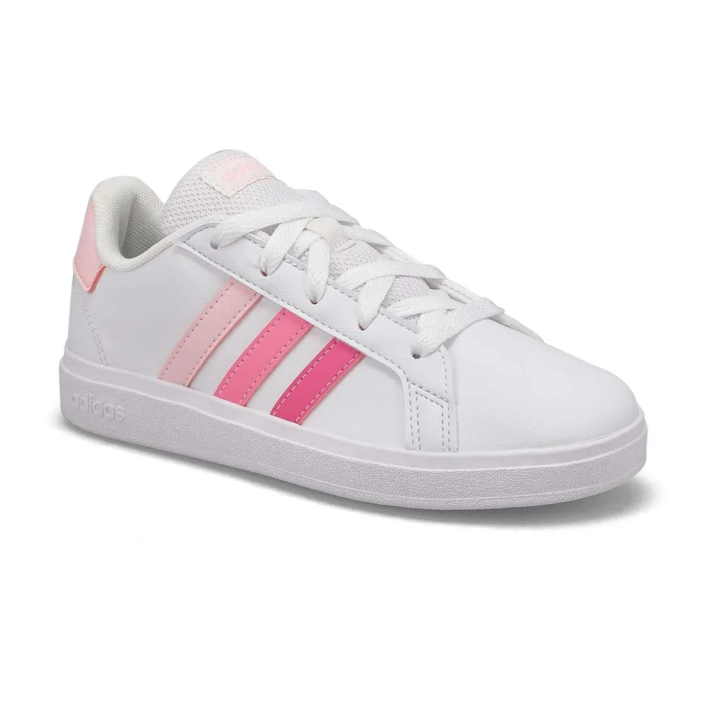 Adidas Girls Grand Court 2.0 K Sneaker Pink White Upper Canada