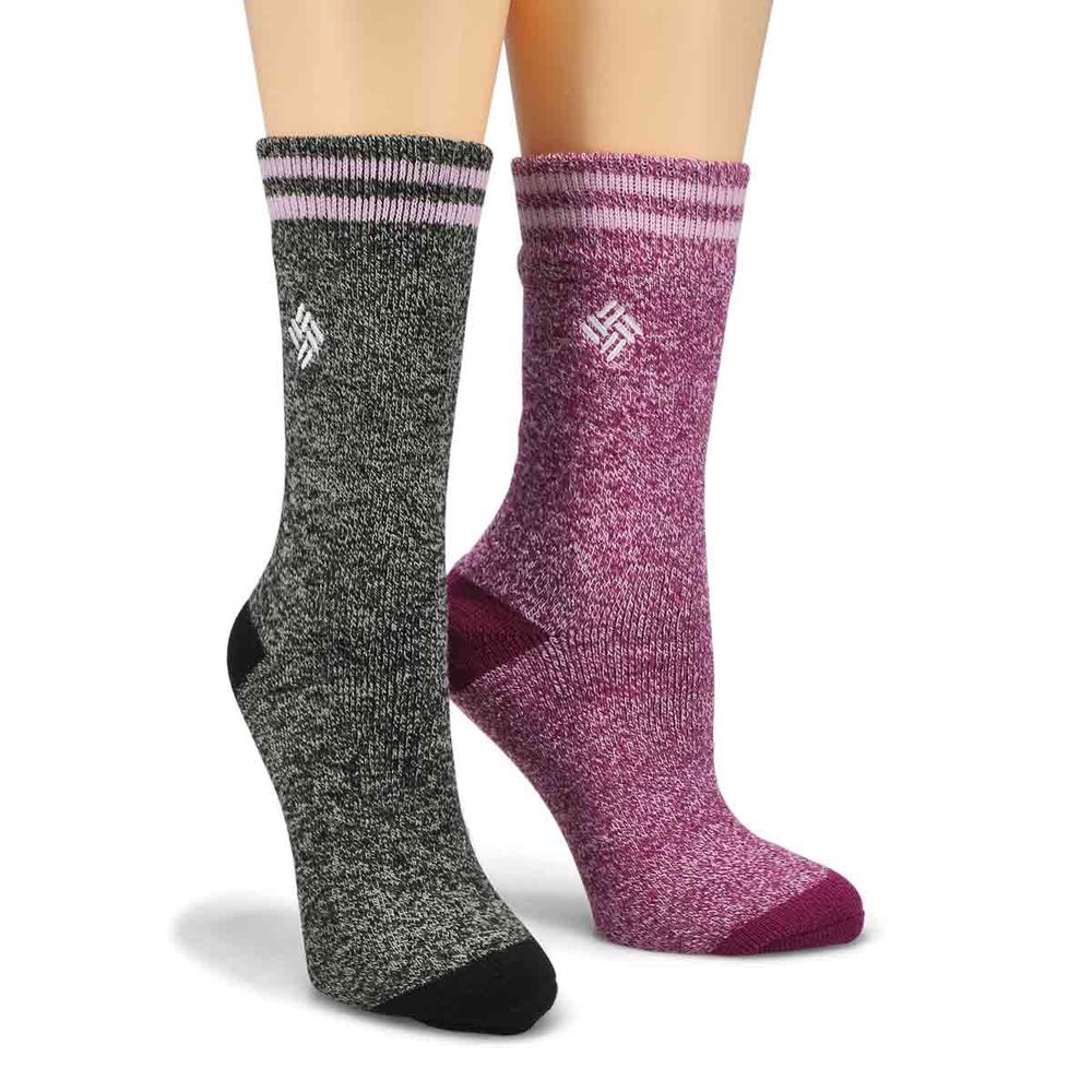 Columbia Womens Weight Thermal Crew Sock 2 Pack Bramalea City Centre