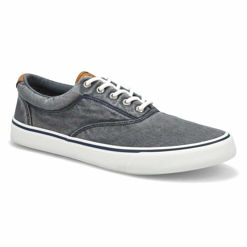 Sperry Mens Striper II CVO Sneaker - Salt Washed Navy | Bramalea City ...