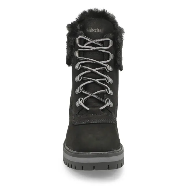 Courmayeur valley shearling boot shop for women in black