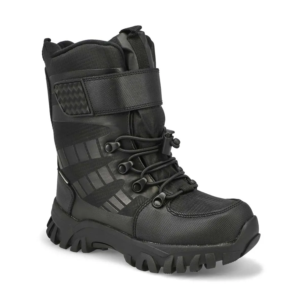 Boys black outlet hiking boots