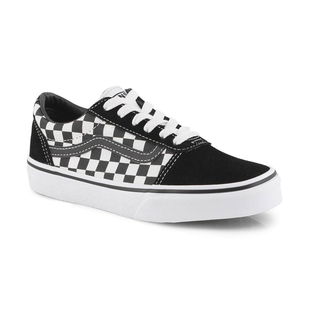 Boys hotsell checkered vans