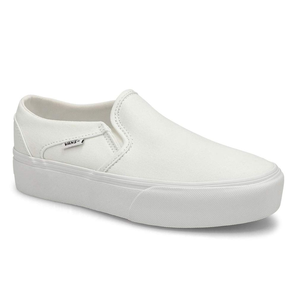 Vans Womens Asher Platform Sneaker - White | Coquitlam Centre