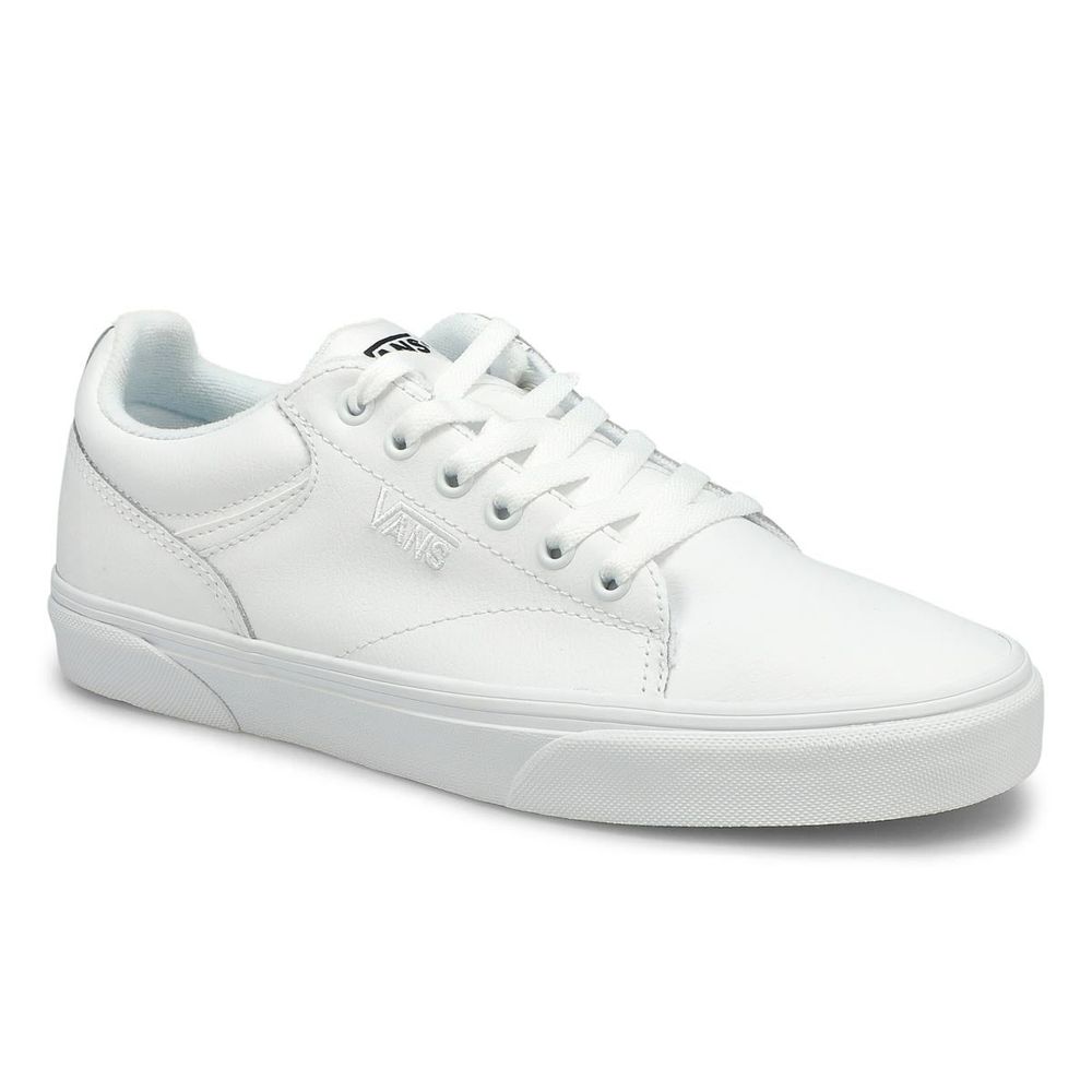 Vans Espadrilles SELDAN cuir blanc blanc hommes Galeries de