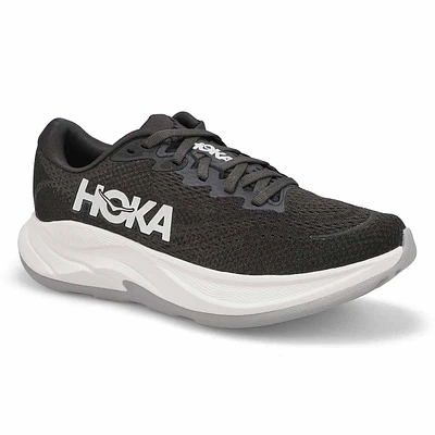 HOKA Womens Rincon 4 Lace Up Performance Sneaker - Black
