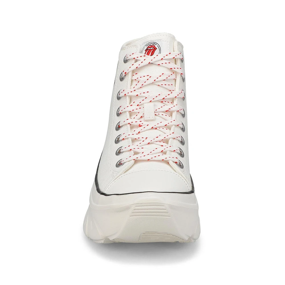 lady　1001 Lady Couture Flat Laser Cut High Top Bling Rhinestone