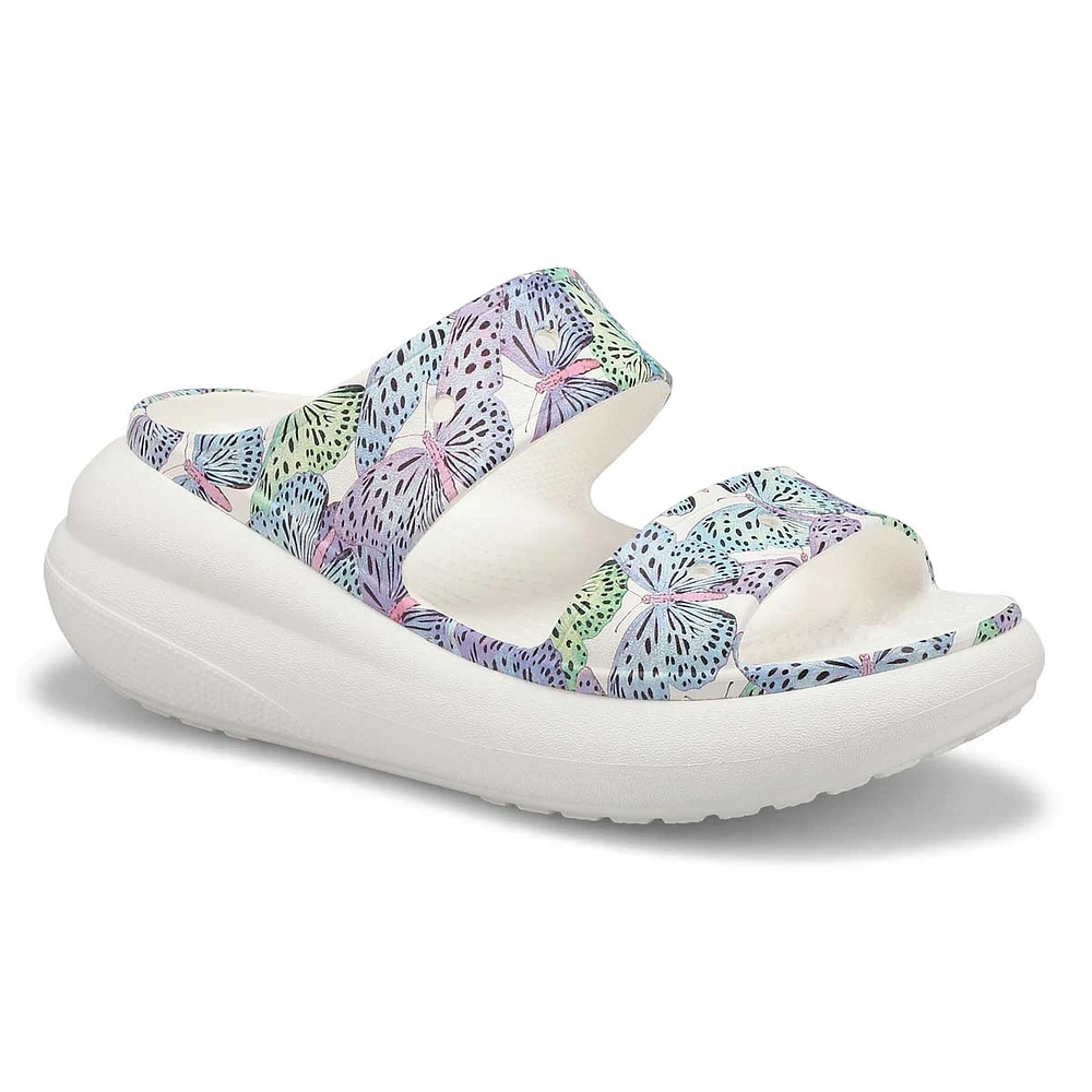 Crocs Women s Classic Crush Butterfly Sandal Multi Willowbrook