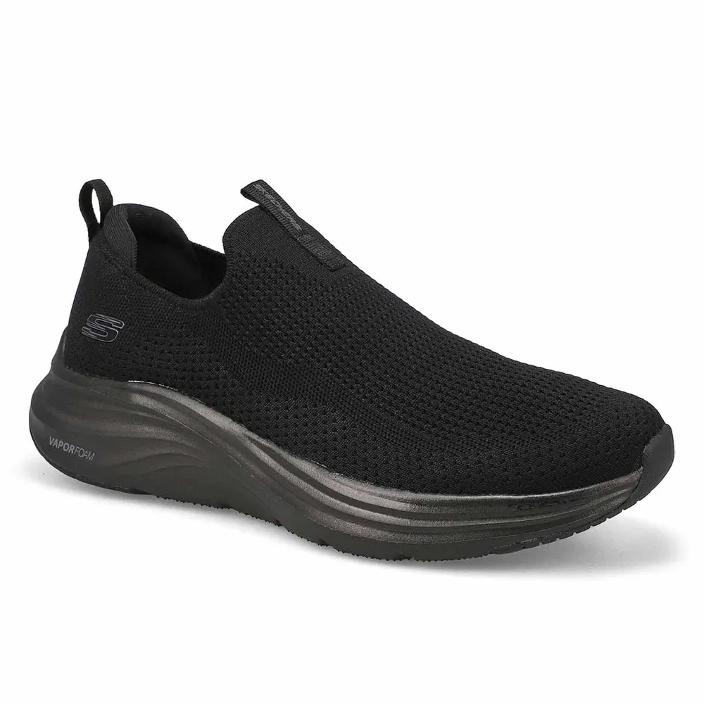 Skechers Mens Vapor Foam Slip On Sneaker - Black/Black | Coquitlam Centre