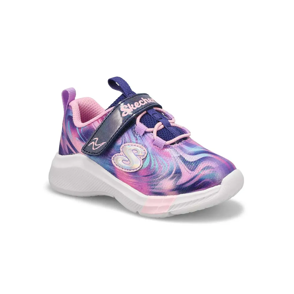 Skechers kids' power outlet petals-flowerspark sneaker