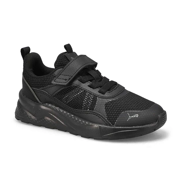 Puma Kids' Anzarun 2.0 AC+PS Sneaker - Black/Grey at