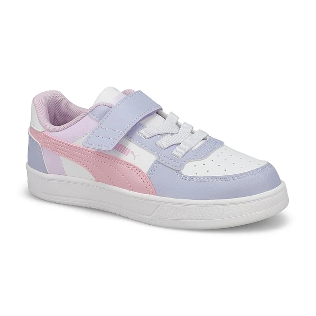 Puma Girls' Puma Caven 2.0 Block Sneaker - Blue/Pink/W | Erin