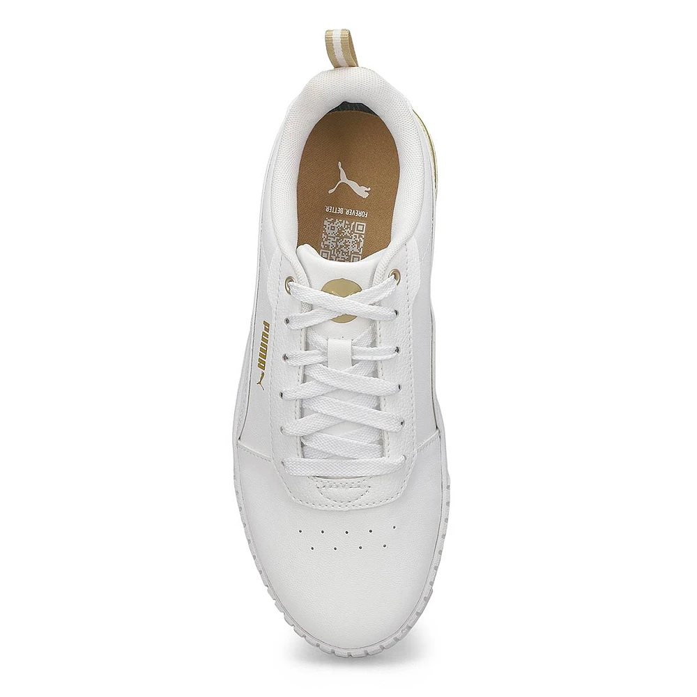 Puma Women's Carina 2.0 Metallic Dream Lace Up Sneaker
