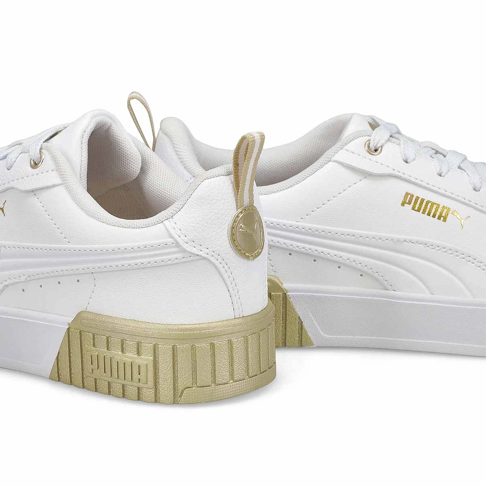 Puma Women's Carina 2.0 Metallic Dream Lace Up Sneaker