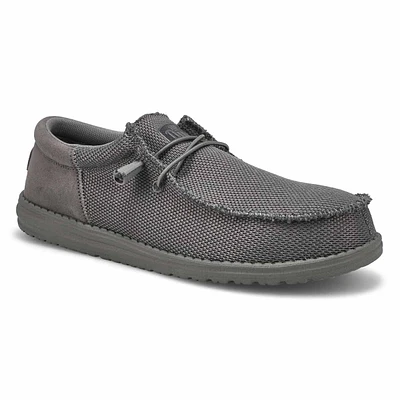 まさおページ Heydude Men's Wally Funk Mono Casual Shoe - Dark Slate