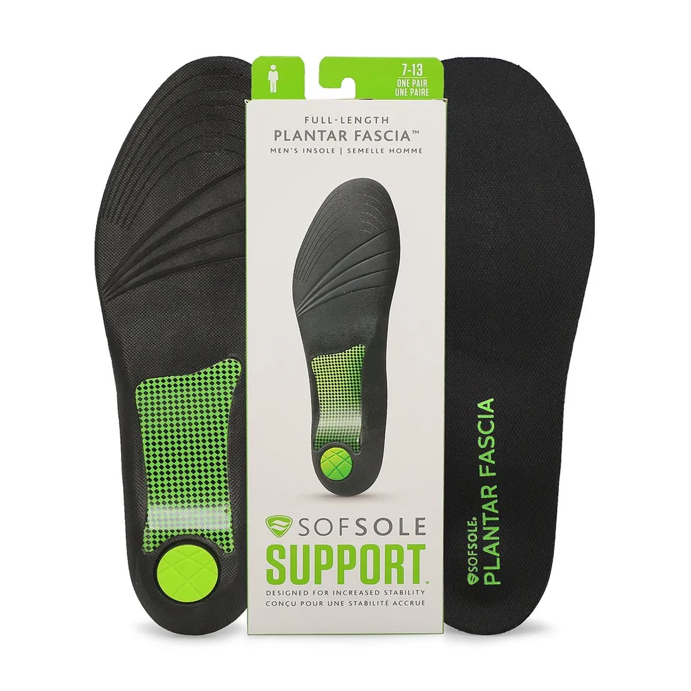 Sof Sole Mens Full Length Plantar Fascia Insole | Bramalea City Centre