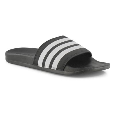 Adidas Men s Adilette Boost Slide Black White Willowbrook