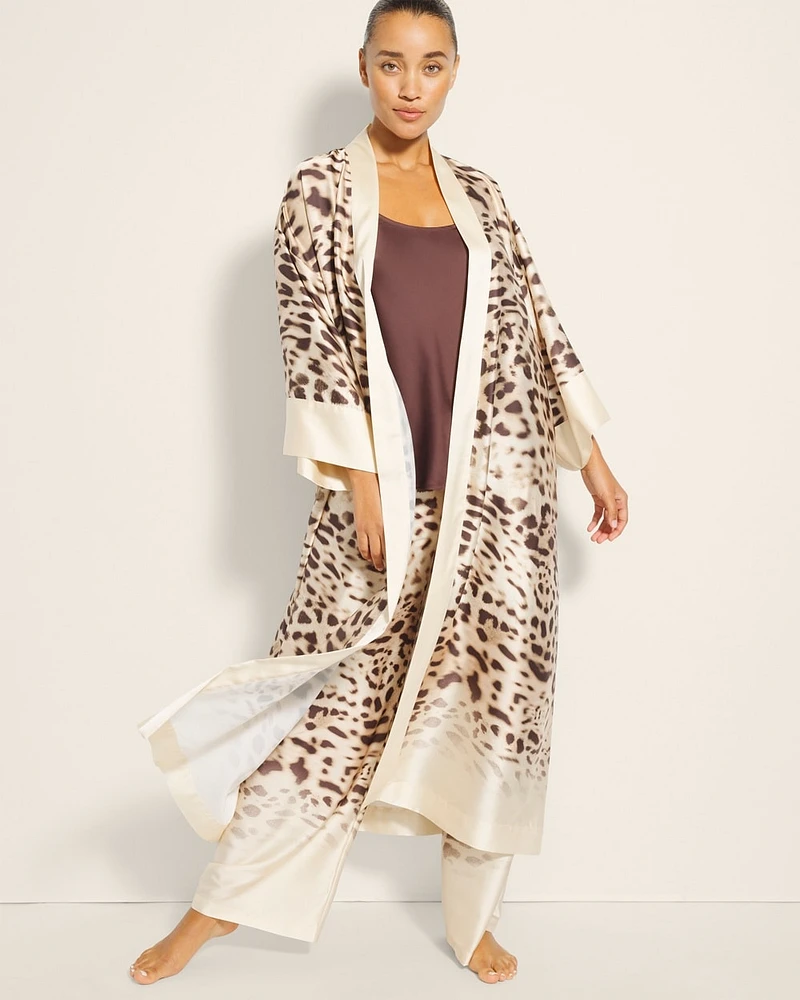 Soma Ribbed Robe Red Soma Satin Long Robe | Mall of America®