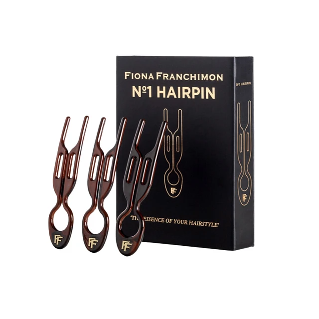Fiona Franchimonフィオナフランシモン　ブラウン　3個セット フィオナ フランシモン ヘアピン3本セット キャメル ヘアセット