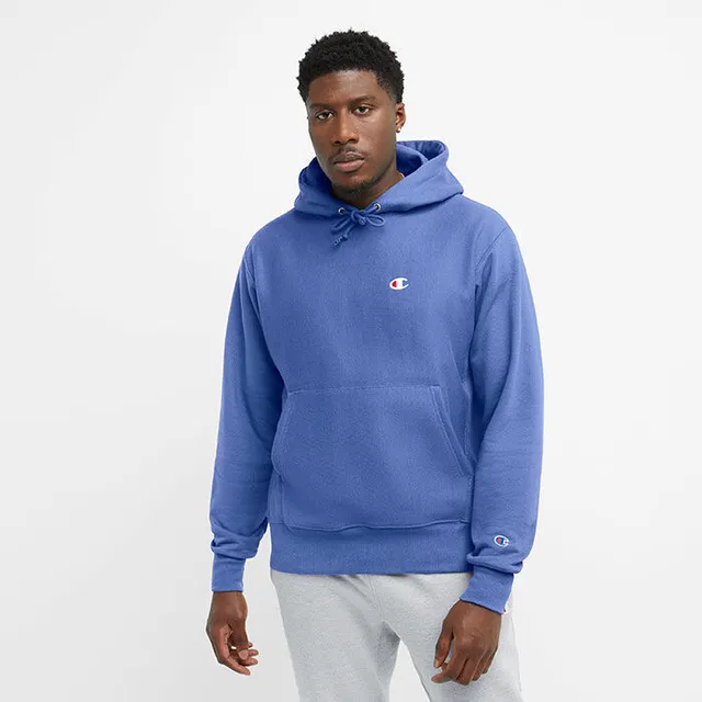 Blue mylar new arrivals champion hoodie