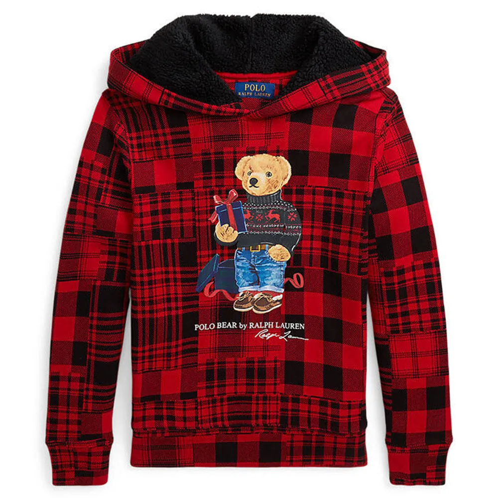 Boys polo 2025 bear hoodie