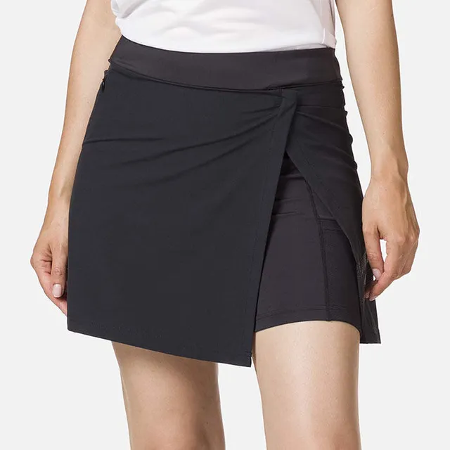 Knee length pleated black skirt new arrivals