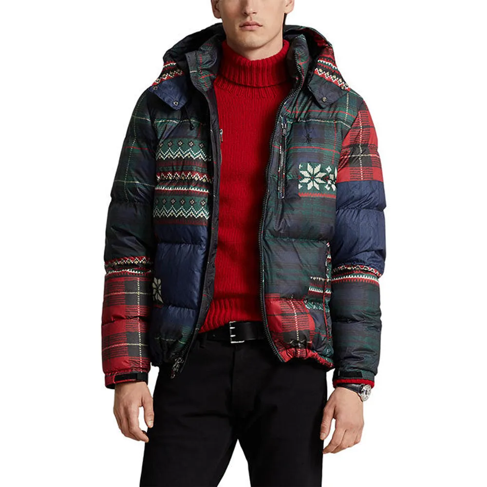 Men's el cap online hooded down jacket