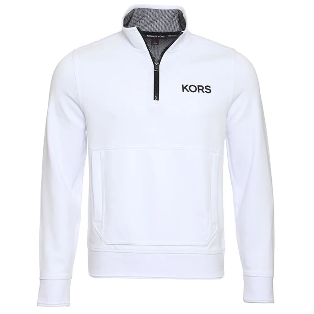 Michael kors zip sweater deals