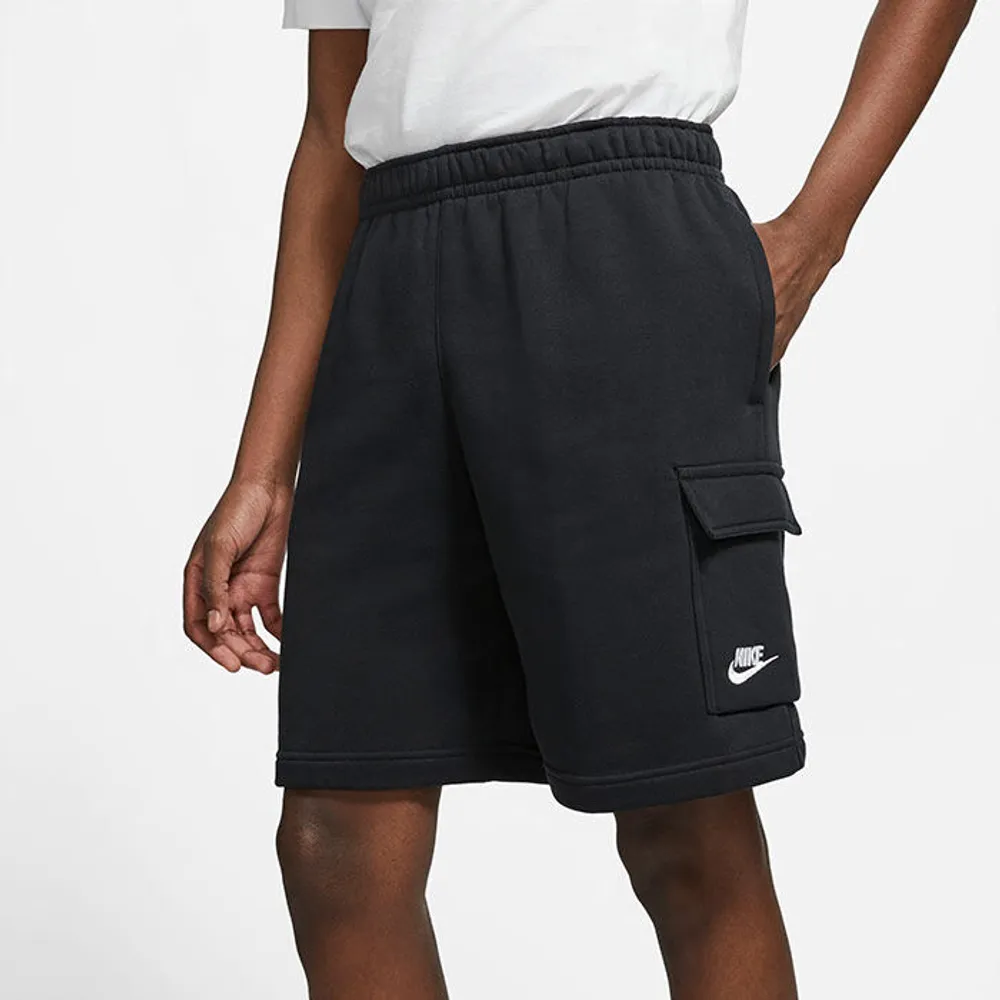 Nike fleece shorts men's store