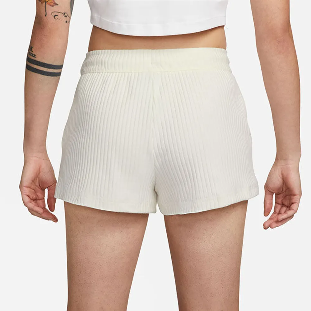 Nike Women s Sportswear High Waist Ribbed Jersey Short Yorkdale Mall