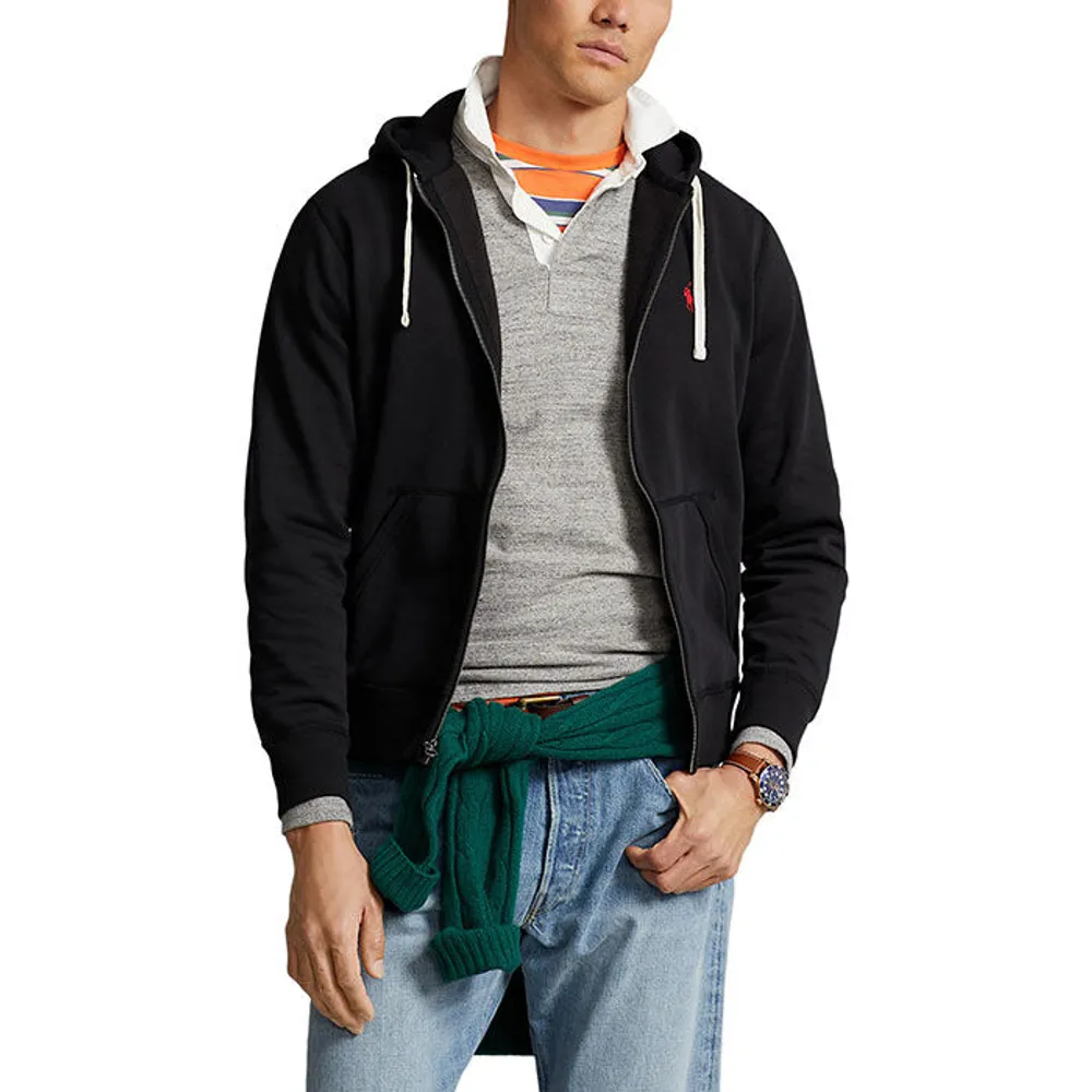 Polo ralph lauren men's full zip hoodie 2025