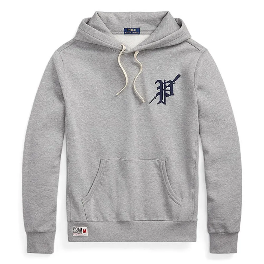 Ralph lauren fleece graphic polo discount logo sweatshirt