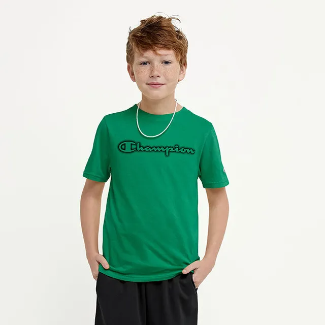 Champion Boys 4 7 Bright Logo T Shirt Yorkdale Mall