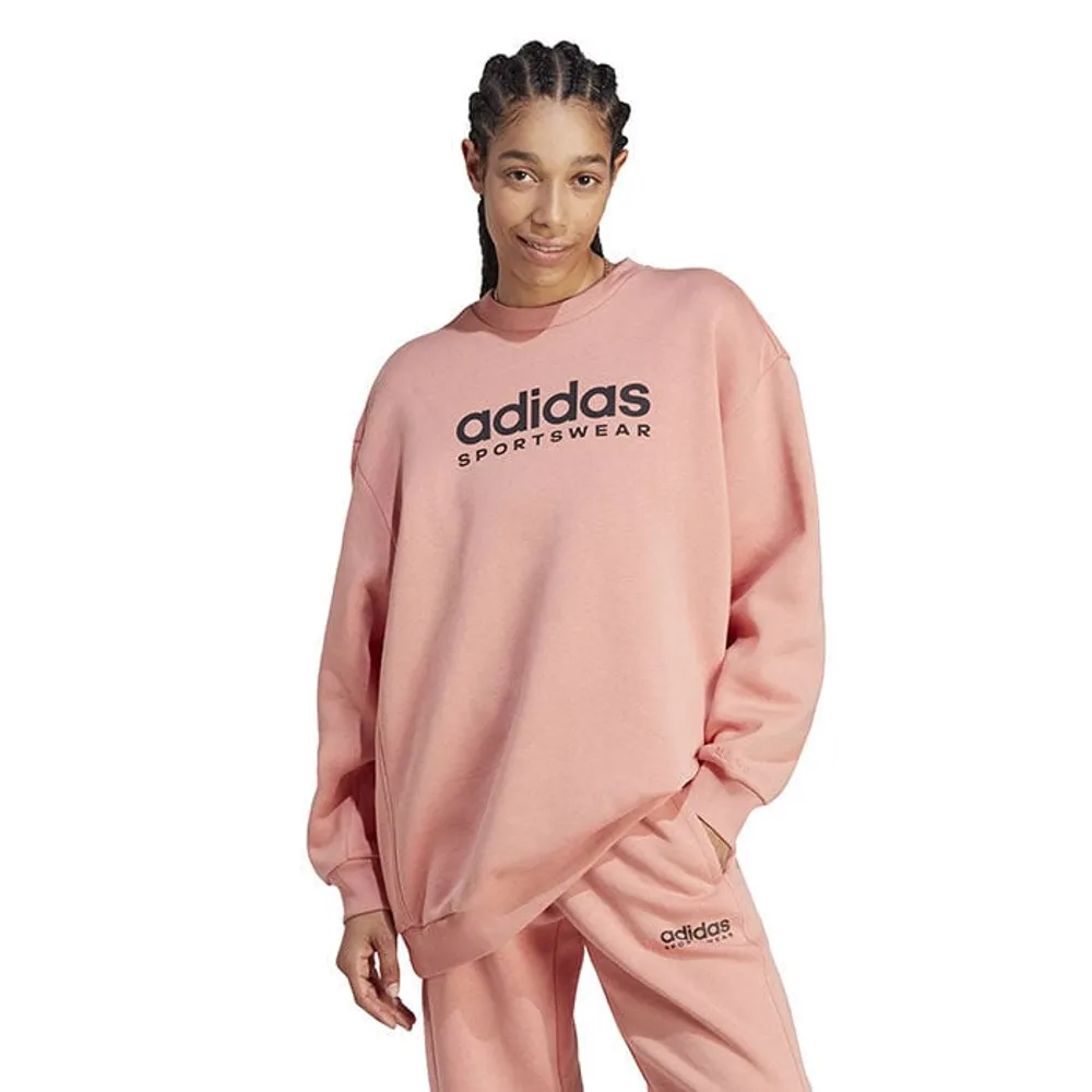 Adidas baby pink sweatshirt sales