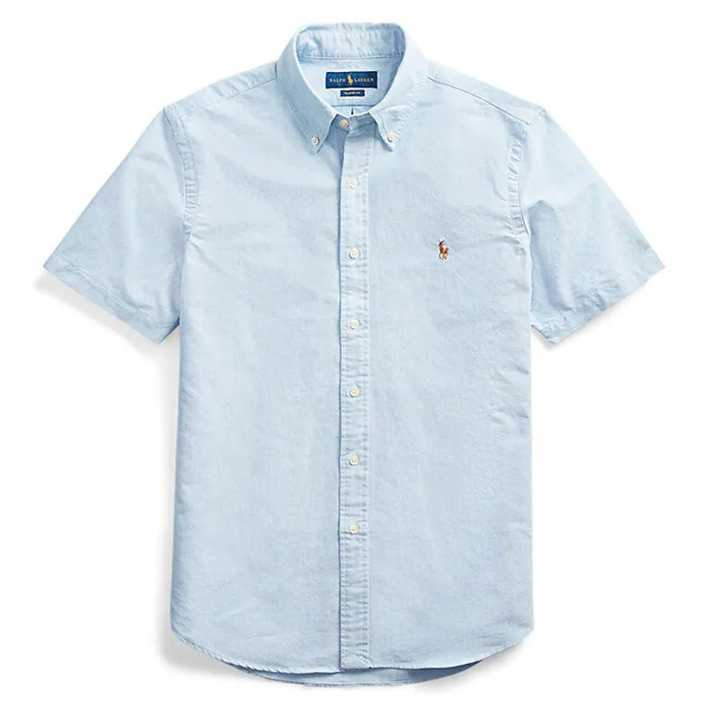 Polo ralph lauren men's classic fit cheap oxford button down shirt
