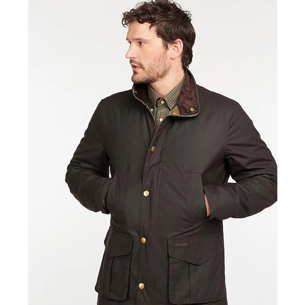 Barbour Men s Hereford Waxed Jacket Yorkdale Mall