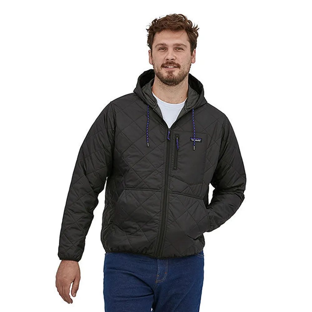 Patagonia diamond quilted shop insulated bomber hoodie