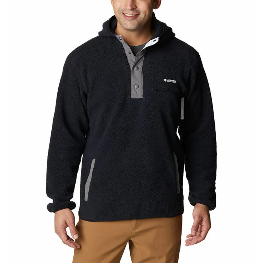 Sherpa fleece pullover hoodie shop
