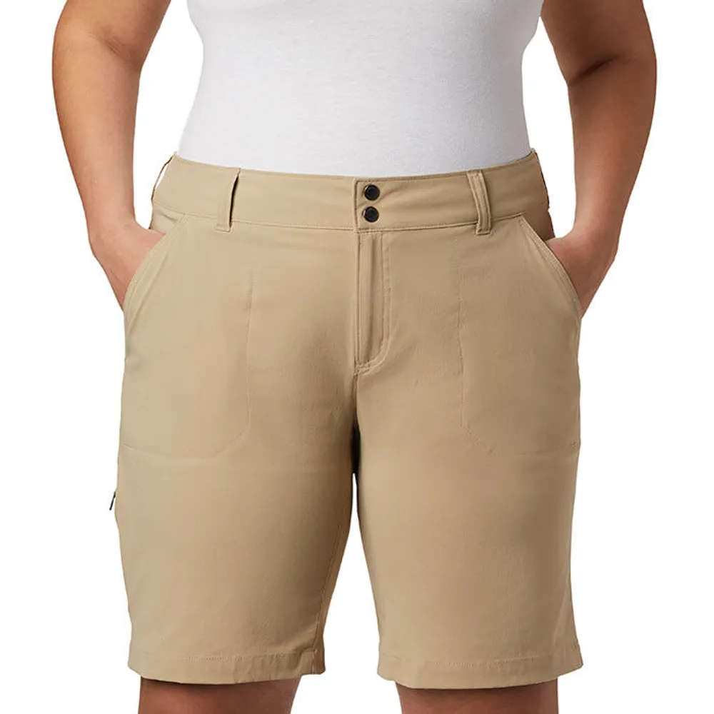 Khaki shorts online plus size