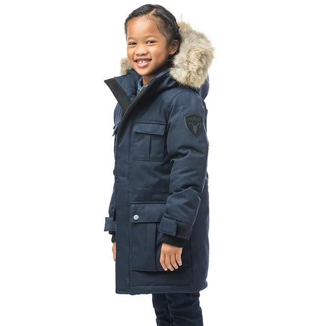 Boys long parka coat online
