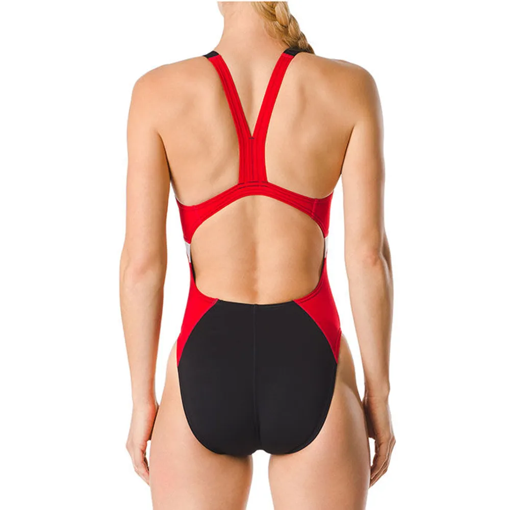 Speedo Women s Spark Splice Super Pro Back One Piece Swimsuit
