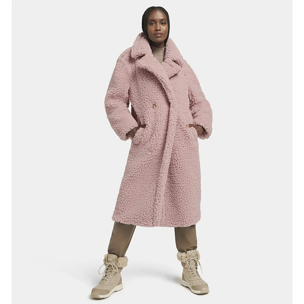 UGG Women s Gertrude Long Teddy Coat Yorkdale Mall