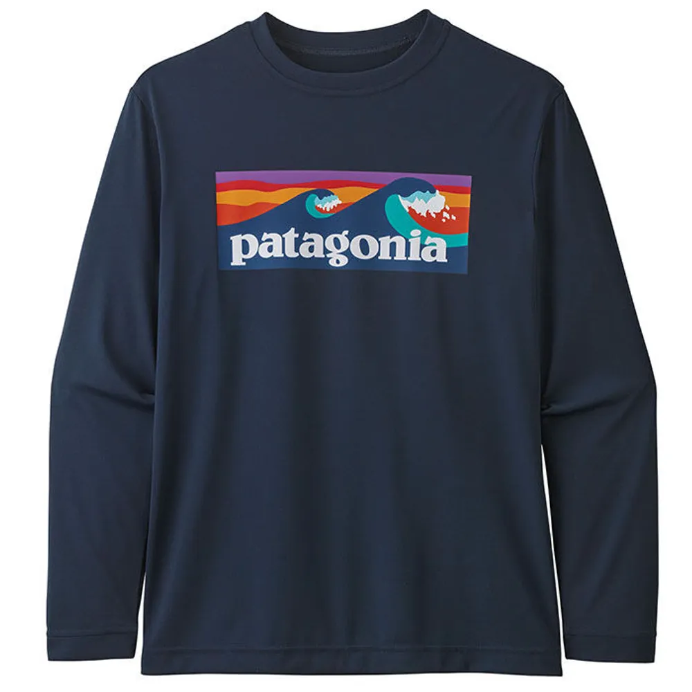 Patagonia Junior Boys 7 16 Capilene Cool Daily Long Sleeve T