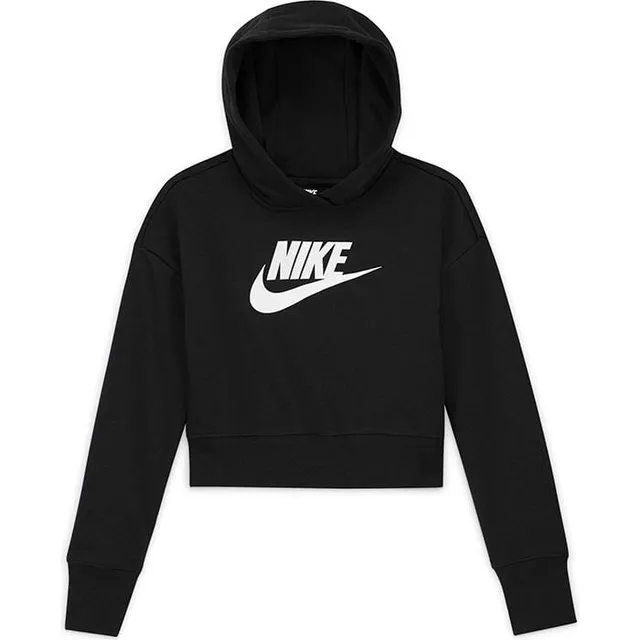 Nike crop clearance hoodies