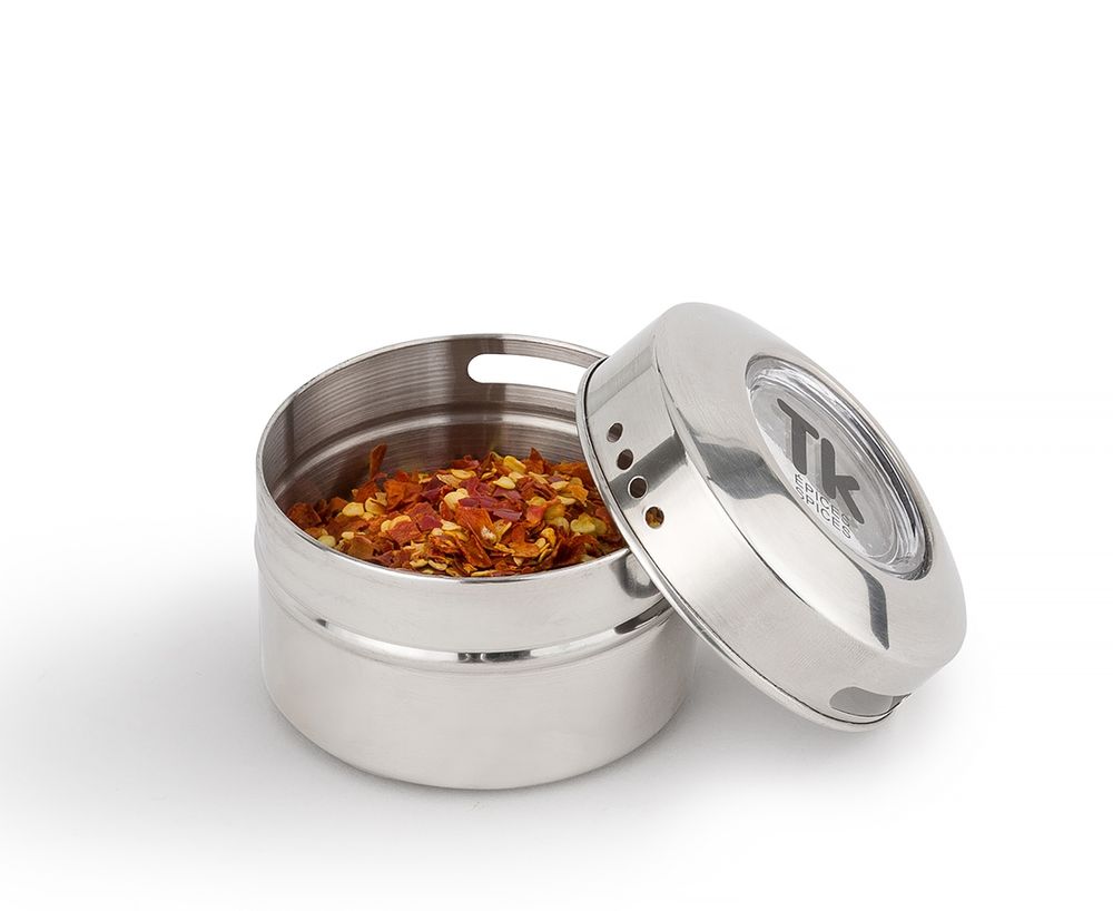 Magnetic online spice bottles