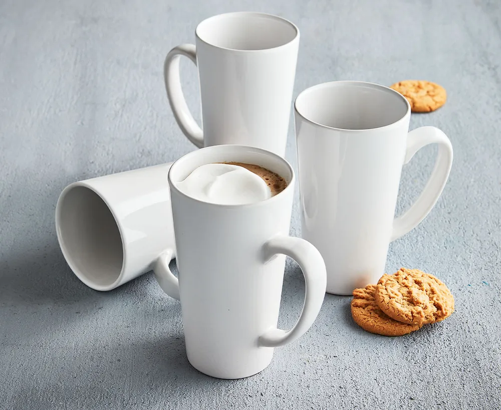 Stokes Everyday Latte Mugs, Set of 4, 16 oz at Bramalea City
