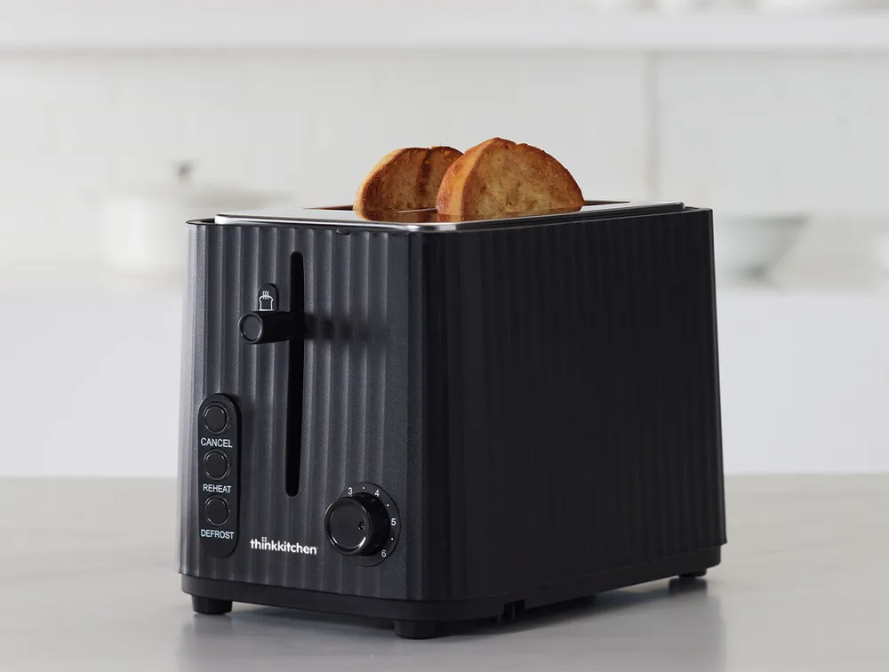 Thinkkitchen Ridge Slice Toaster Black Halifax Shopping Centre