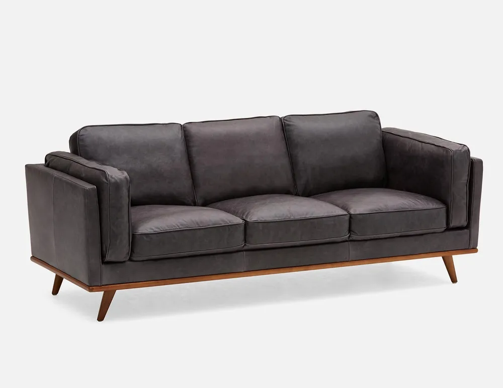 Structube ROWAN 100% leather 3-seater sofa | Niagara Pen Centre Structube ROWAN 100% leather 3-seater sofa | Niagara Pen Centre