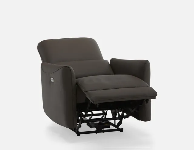 Structube leather recliner hot sale
