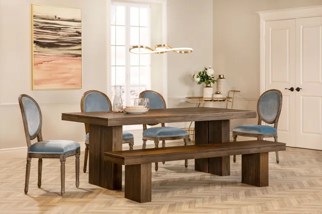 Modern Trends Angelina Luxury Velvet Dining Chairs set Of 2